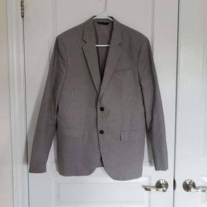 BR Tailored Slim Fit Plaid Blazer